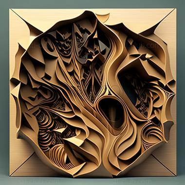 3D model st abstract art (STL)